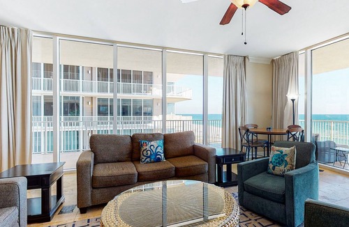 Ono Island Condo | 6th Floor Views, Spacious Wrap-Around Balcony, and more!