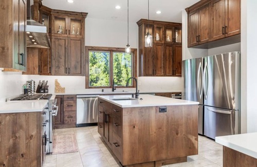 Island Park Cabin | 85-Acre Luxury Lodge | Theater, Hot Tub, Game Room