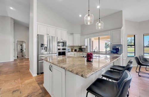 Island at Ocotillo House | 8BR complex w 2 pools, lake view, sleeps 18