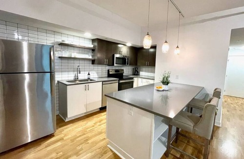 Old Market Apartment | A historic 1,000 square foot Atrium loft in the heart of the Old Market