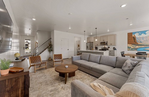 St. George House | Adventure Basecamp: Hot Tub + Resort Amenities