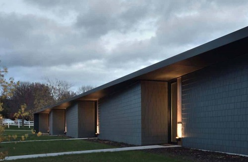 Egg Harbor Apartment | AIA Award Flat · King Bed · Walk to Egg Harbor