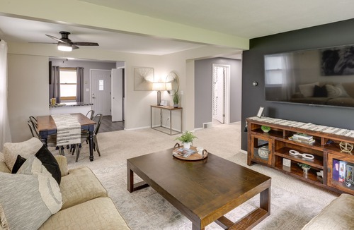 Akron House | Akron Getaway w/ Backyard Patio + Gas Grill!