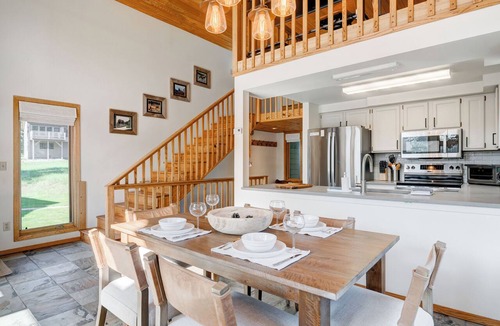 Big Sky Condo | Amazing Views, Large Balcony, Hot Tub & Sauna, 3 beds, Cozy Condo in Big Sky!