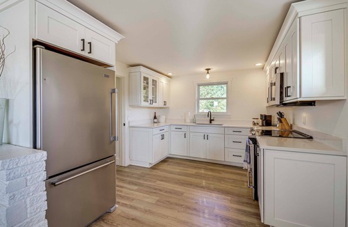 Lagoon Point House | Beach Access, Deck: Waterfront Whidbey Island Home