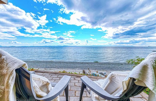 Point Roberts Apartment | Beachfront Studio w/Lovely Views, Private Patio