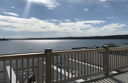 Onekama Condo | Beautiful Condo on Portage Lake and Steps from Lake Michigan