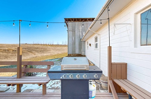 Mosier House | Beautiful historic family home on a Cherry Orchard, with patio, grill, and WiFi
