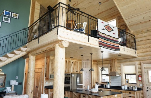 Island Park Cabin | Beautiful log home on river with Mountain View, 25 miles from Yellowstone