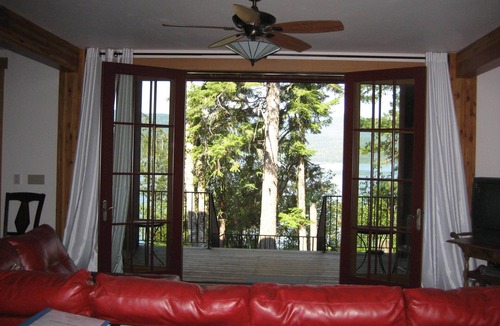 Coolin House | Best Beach in Huckleberry Bay! Step off the porch onto the beach!