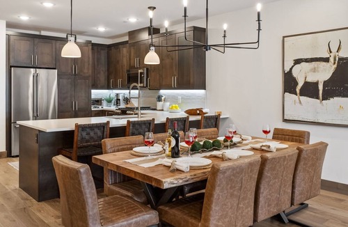 Big Sky Condo | Big Sky Base Camp - Fireplace, Views & Hot Tub