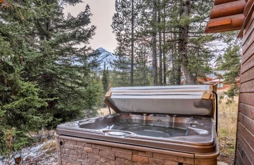 Big Sky House | Big Sky Cozy Cabin Lone Peak Views Hot Tub