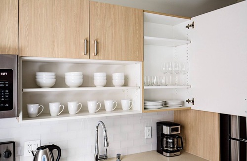 Cascade Apartment | Blueground | S Lake Union, gym & w/d, nr museum