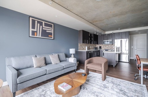 South Lake Union Apartment | Blueground | South Lake Union, rooftop, nr Lake Union