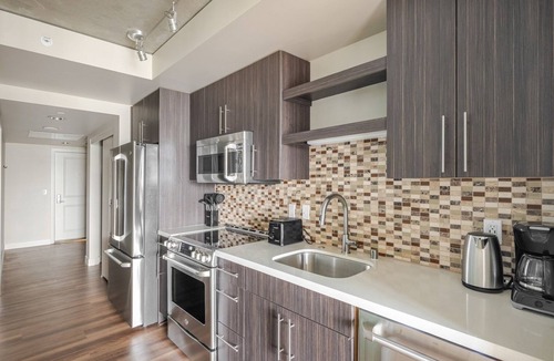 South Lake Union Apartment | Blueground | South Lake Union, rooftop, nr Lake Union
