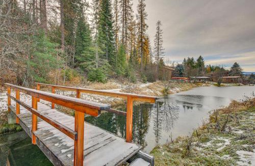 Bonners Ferry House | Bonners Ferry Cabin w/Wraparound Deck & Views!