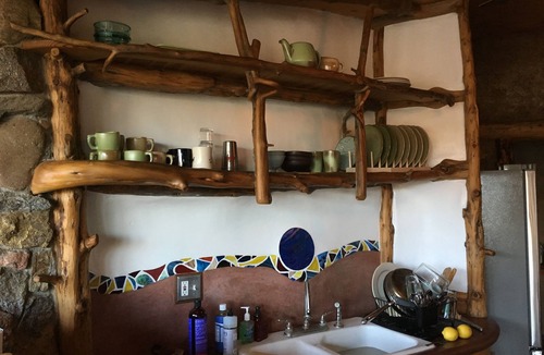 Boulder House | Boulder's Only Earthship~Handcrafted, Non-toxic, Indoor Gardens, Outdoor Hot Tub