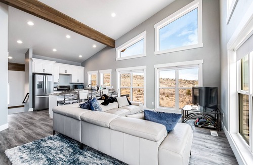 Fish Haven House | Brand New Retreat W/Stunning Lake Views, Furnished Deck, Game Room & Loft