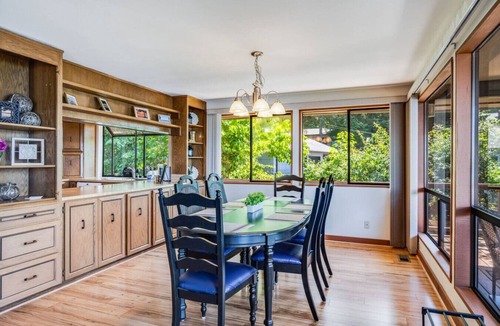 Poulsbo Villa | Bridgeview Lookout w/Vast Water Views & Hot Tub!