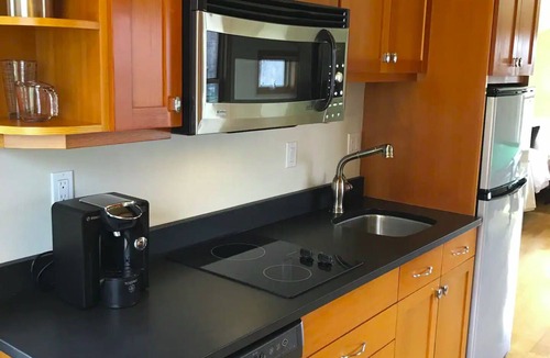 Whittier Apartment | Bright Open Studio 3 blocks to Pearl Street - A Sweet "Pool Suite" downtown.