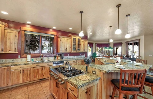 Tamarack House | Built for groups, sleeps 13, patio + views