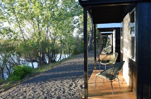 Harvard RV Rental | Cabin 3 | Rural Oasis on Pond with Panoramic Views