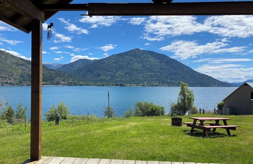 Sandpoint Cabin | Camping cabin on lakefront ranch in Sandpoint
