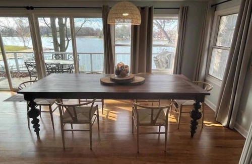 Canadian Lakes House | Canadian Lakes, MI - Spacious Private Lake and Beach
