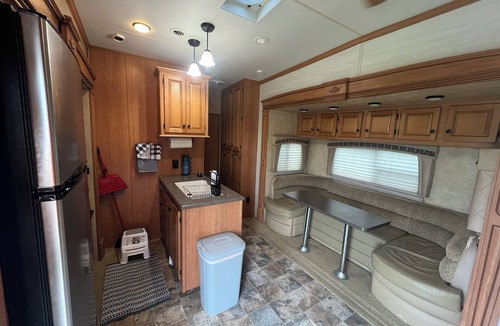 Moravia RV Rental | Cardinal Camper Getaway at Eddy's Place-Sleeps 8