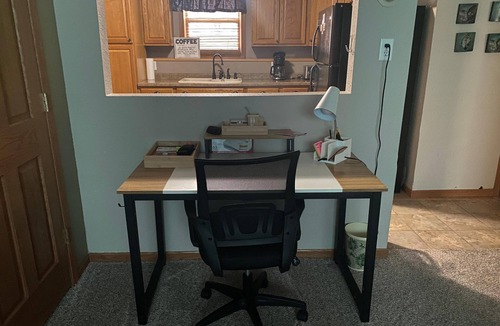 Valley City Condo | Charming 2-Bedroom Condo with AC — Walk to Downtown & VCSU
