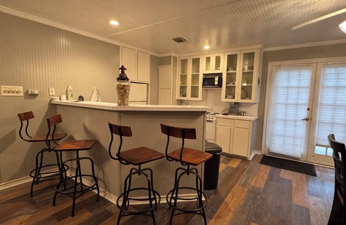 Redlick House | Charming barn with AC in Simms - Perfect for a secluded cozy getaway.