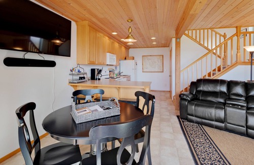 Camano Island House | Charming beachfront home with ocean and mtn. views, firepit, private gas grill!