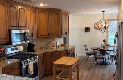 Midway House | Charming creekside 4-bedroom townhome in Midway welcomes you