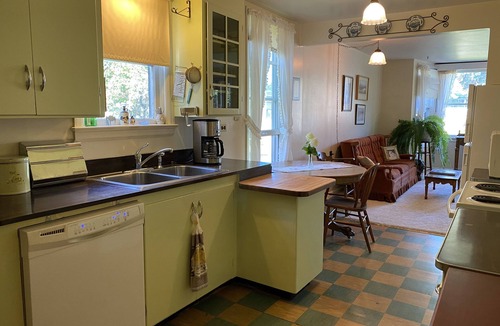 Bellevue House | Charming Grandma Chic home in the Wood River Valley steps from the bike path