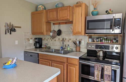 Zionville House | Charming loft above barn, 10 min. from Boone, with gardens, chickens and views.