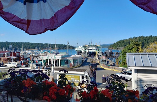 Friday Harbor Cottage | Chef's Kitchen, Salish Sea View, EV Charger: This is The Cottage on Cedar Street