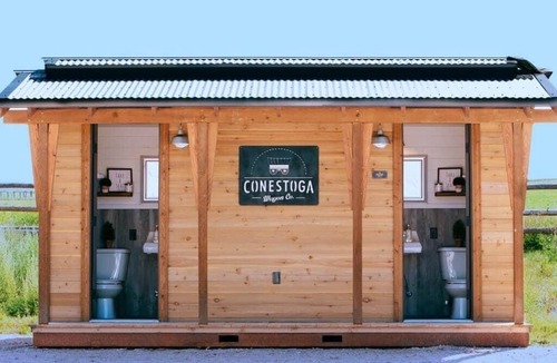 Salmon Cabin | Chisholm “Conestoga” Wagon at J&J Cabins
