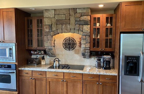 McCall House | Come enjoy spectacular river views from this gorgeous Payette River home, where comfort meets nature