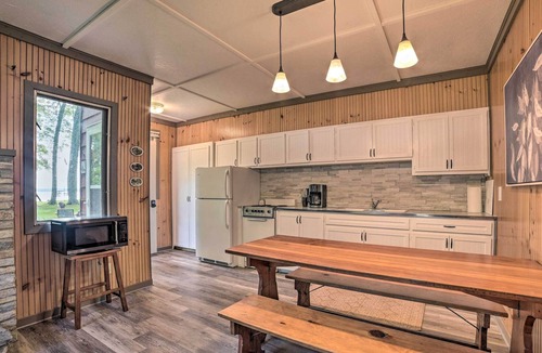 Cheboygan County Cottage | Comfy Burt Lake Abode - On-Site Lake Access!