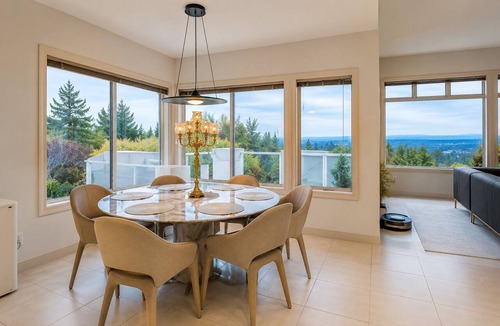 Cougar Mountain House | Contemporary Bellevue Home with Panoramic Lake & Mountain Views
