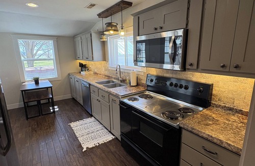 Rexburg House | Country living house 5 min to sand dunes with large patio, hot tub, and fire pit