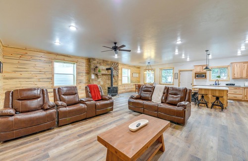 Afton House | Covered Patio, Creek & Mtn Views: Afton Nature Hub
