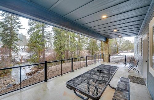 Afton House | Covered Patio, Creek & Mtn Views: Afton Nature Hub