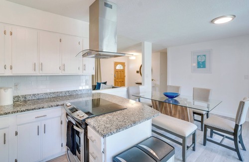 Castlewood Condo | Covered Patio & Fire Pit: Centennial Condo!