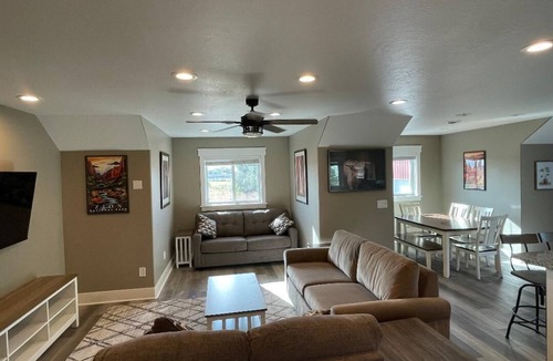 Harrisville Apartment | Cozy 1-bedroom In-Law Suite Close to Skiing, Hiking & More