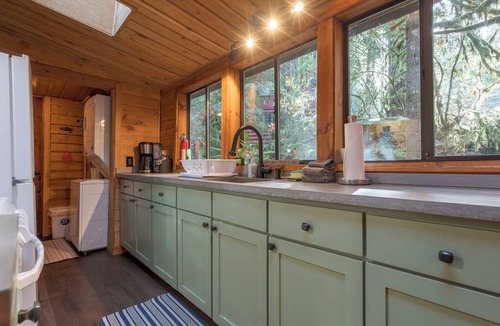 Rhododendron Cabin | Cozy cabin in the Woods, Hot tub, secluded