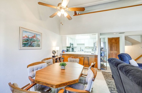 Flagstaff Condo | Cozy Flagstaff Retreat w/Balcony & Mtn View!