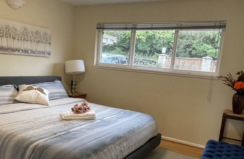 Lake Forest Park Apartment | Cozy & Spacious 2B1B w/Lake Wash and MtBaker View