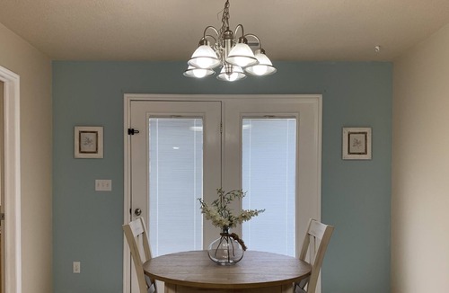 Chubbuck House | Cozy townhouse—centrally located w/ garage!