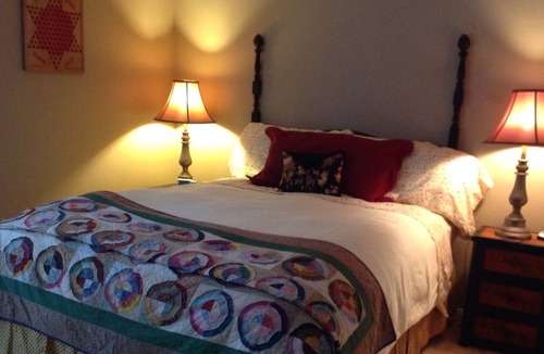 Longview House | Creekfront Home with Large Covered Porch and Fire Pit...Pet-Friendly!